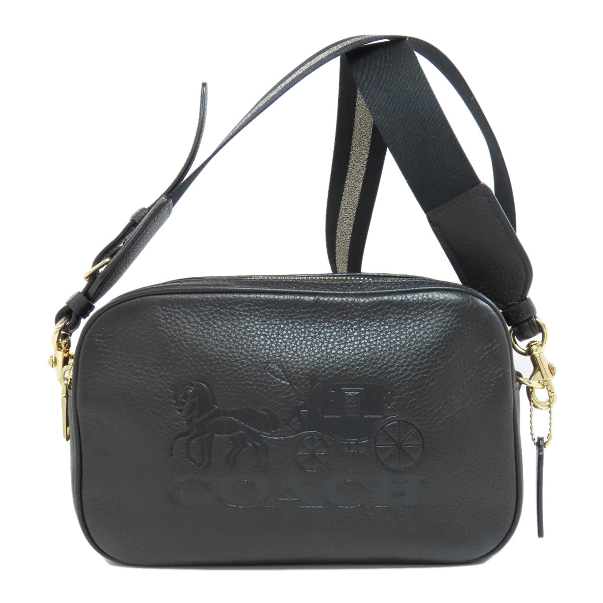 COACH  F75818 Shoulder Bag Hose and carriage Leather Ladies