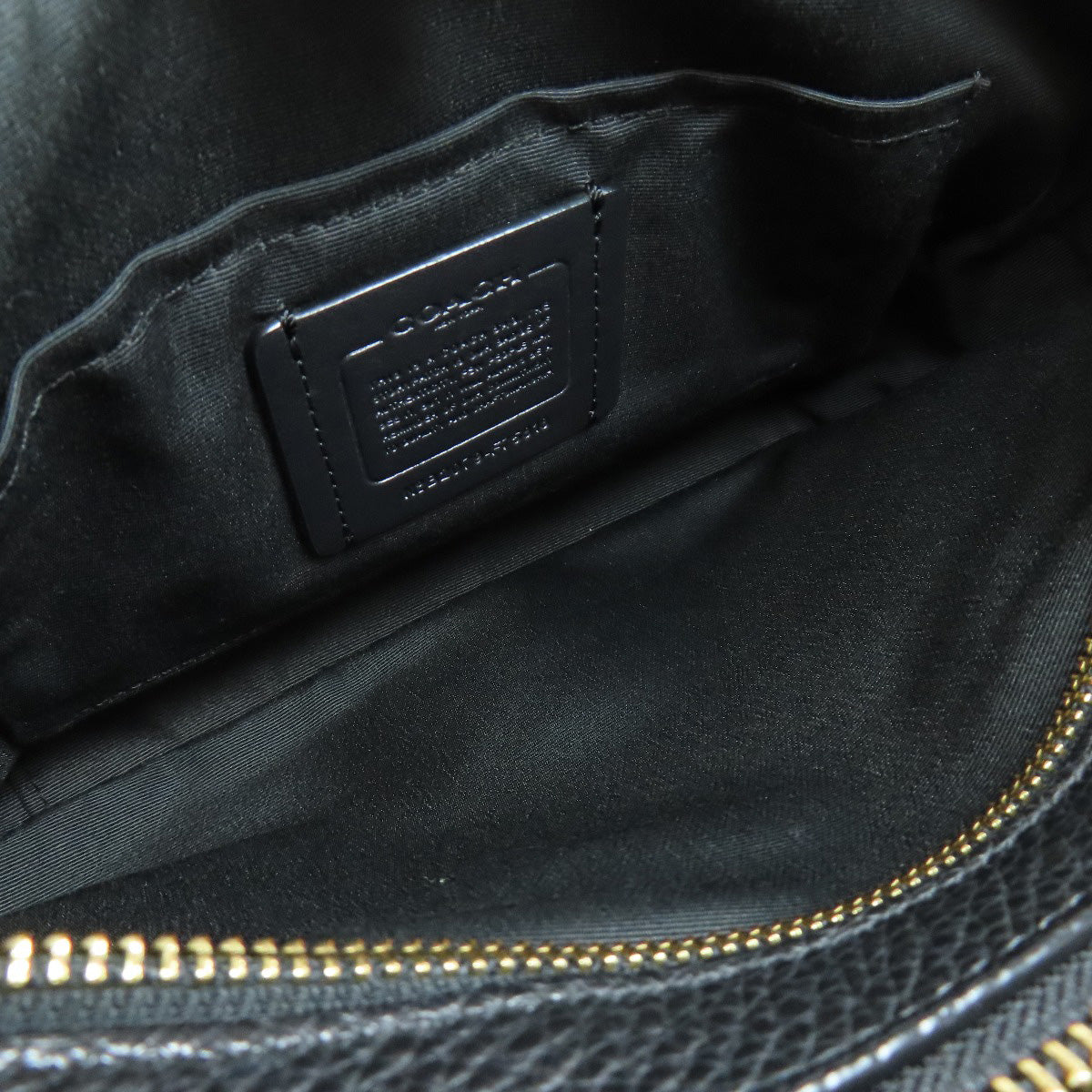 COACH  F75818 Shoulder Bag Hose and carriage Leather Ladies