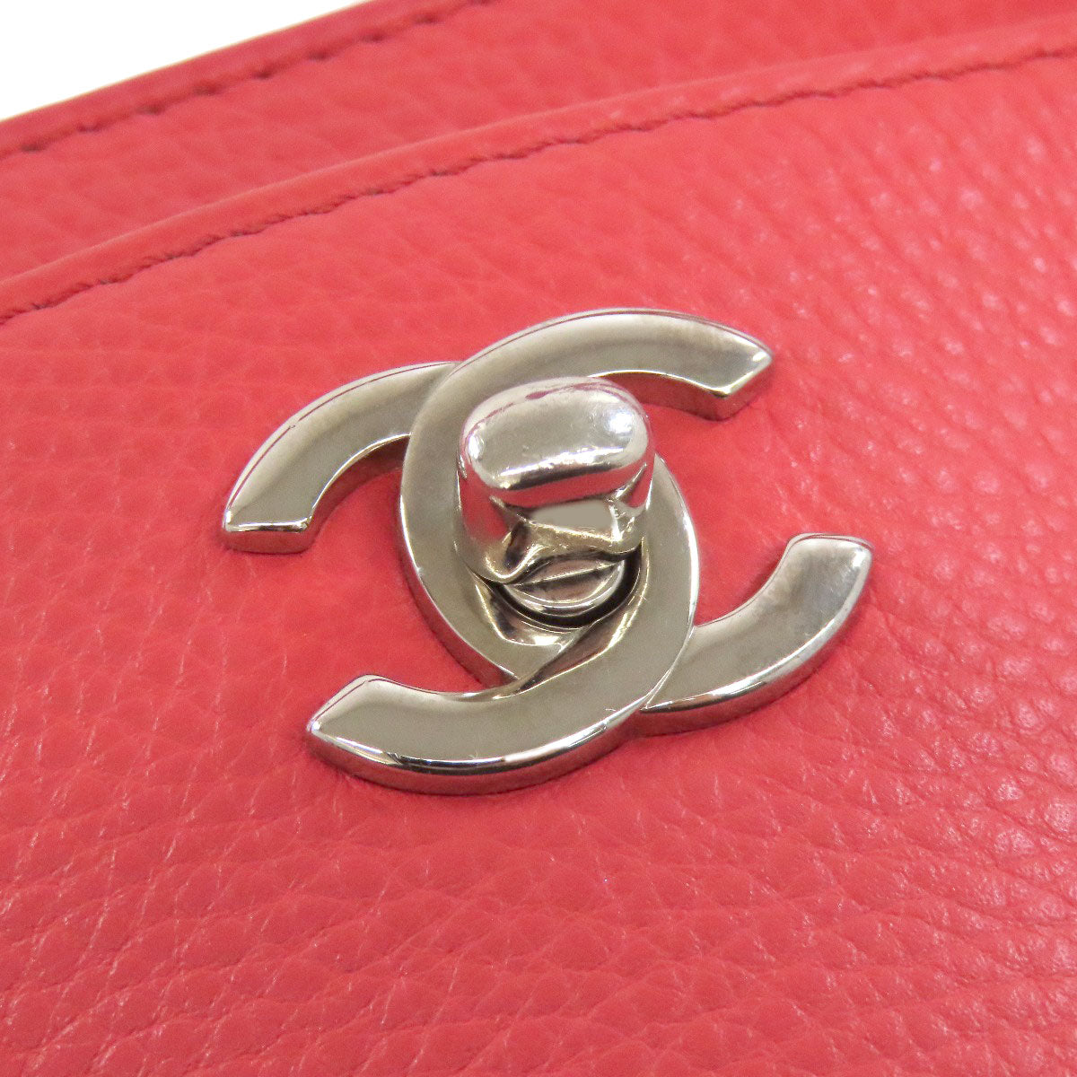 CHANEL   Tote Bag Executive Tote SilverHardware Calf Ladies