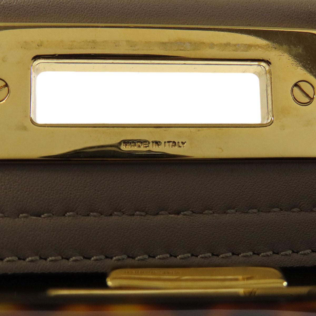 FENDI Peekaboo 2WAY Handbag Calf Ladies [Used]