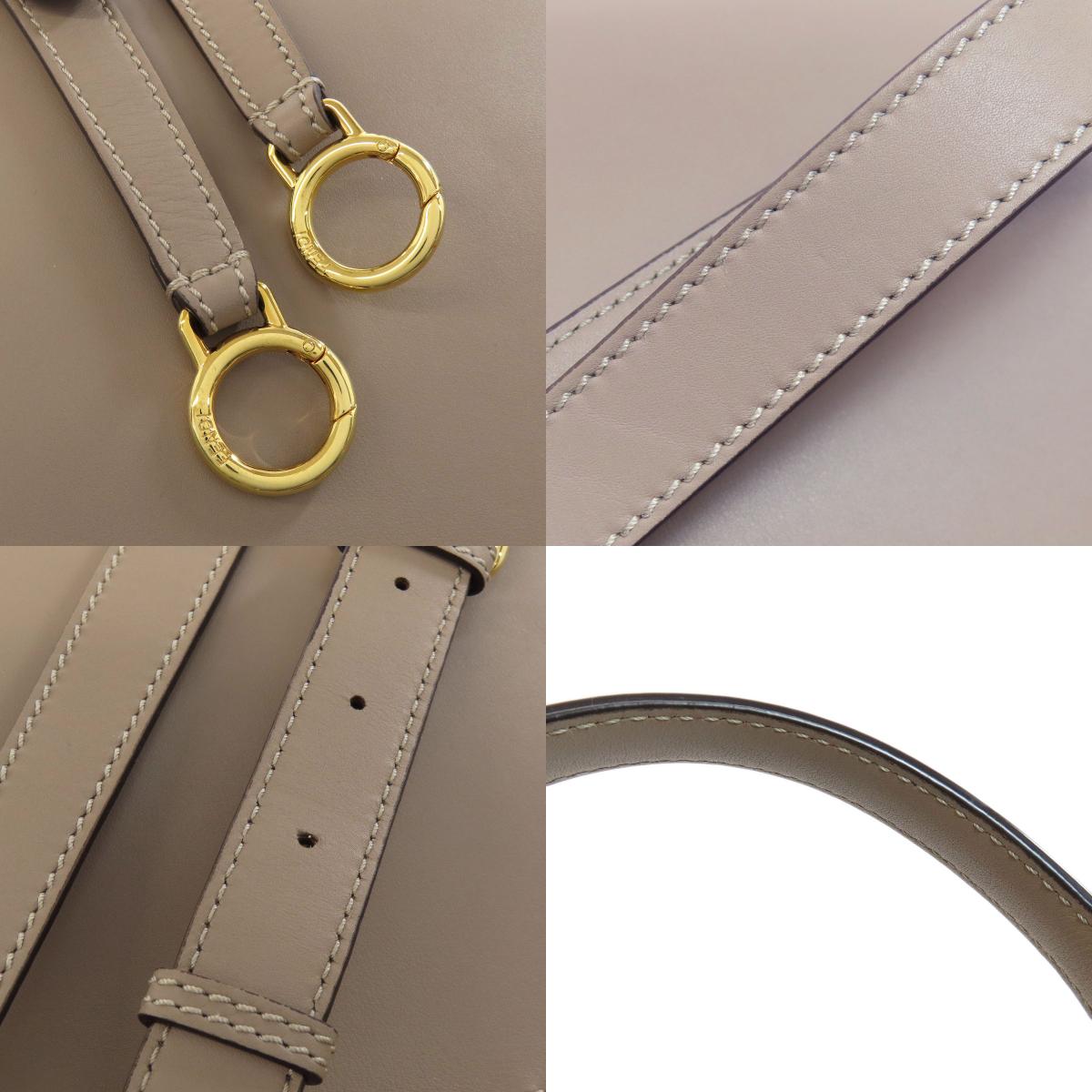 FENDI Peekaboo 2WAY Handbag Calf Ladies [Used]