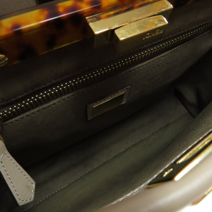 FENDI Peekaboo 2WAY Handbag Calf Ladies [Used]