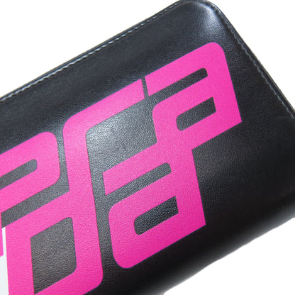 PRADA Zip Around Long wallet (with coin pocket) Leather Ladies [Used]