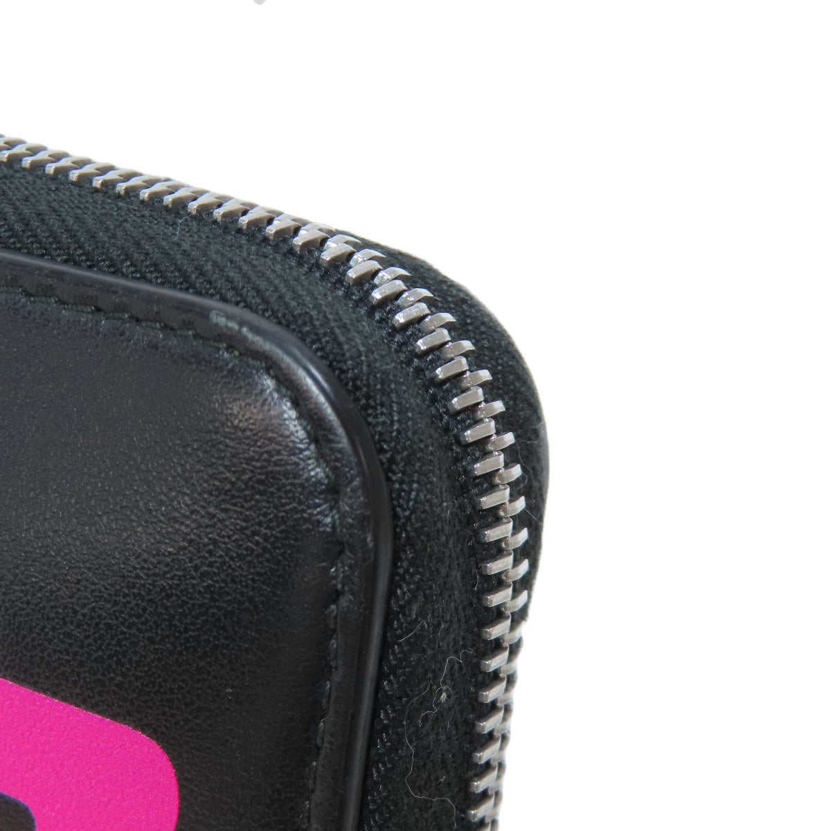 PRADA Zip Around Long wallet (with coin pocket) Leather Ladies [Used]