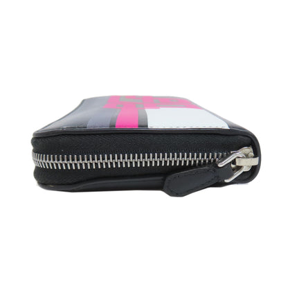 PRADA Zip Around Long wallet (with coin pocket) Leather Ladies [Used]