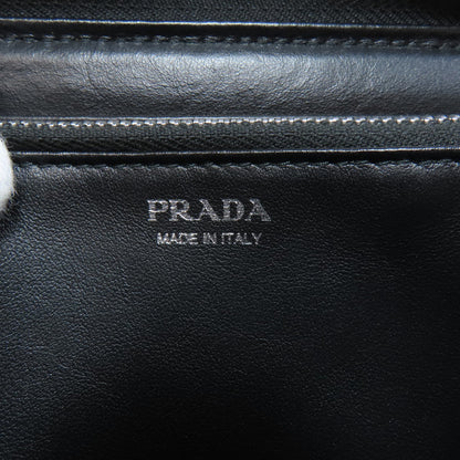 PRADA Zip Around Long wallet (with coin pocket) Leather Ladies [Used]