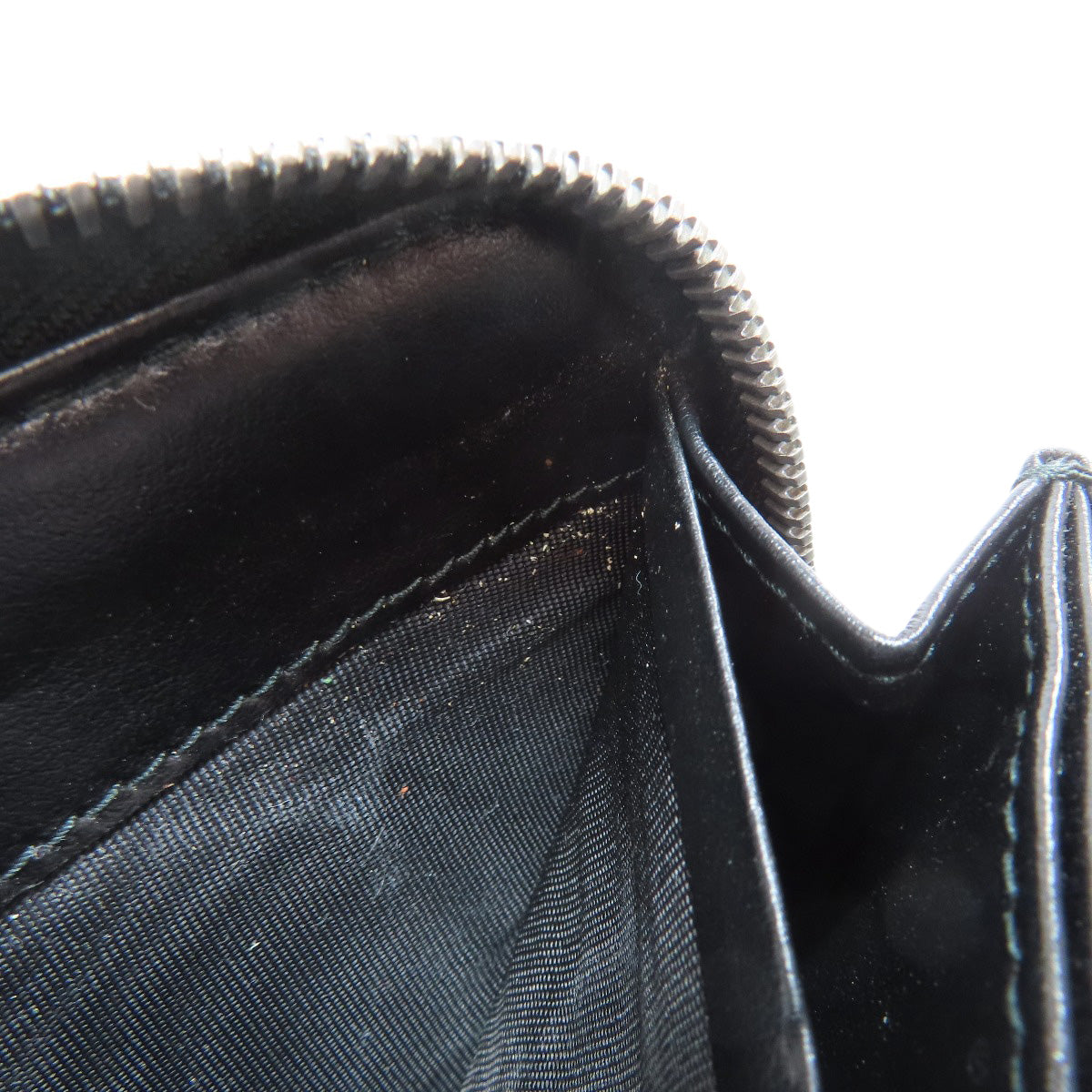 PRADA Zip Around Long wallet (with coin pocket) Leather Ladies [Used]