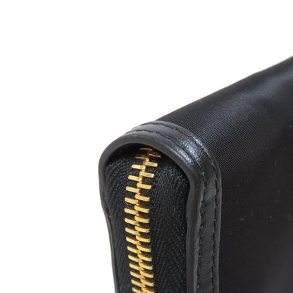 PRADA Logo Hardware Long wallet (with coin pocket) Nylon Ladies [Used]