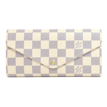 LOUIS VUITTON M63020 Portefeiulle Josephine Bifold Wallet with Coin Pocket Damier canvas Ladies [Used]