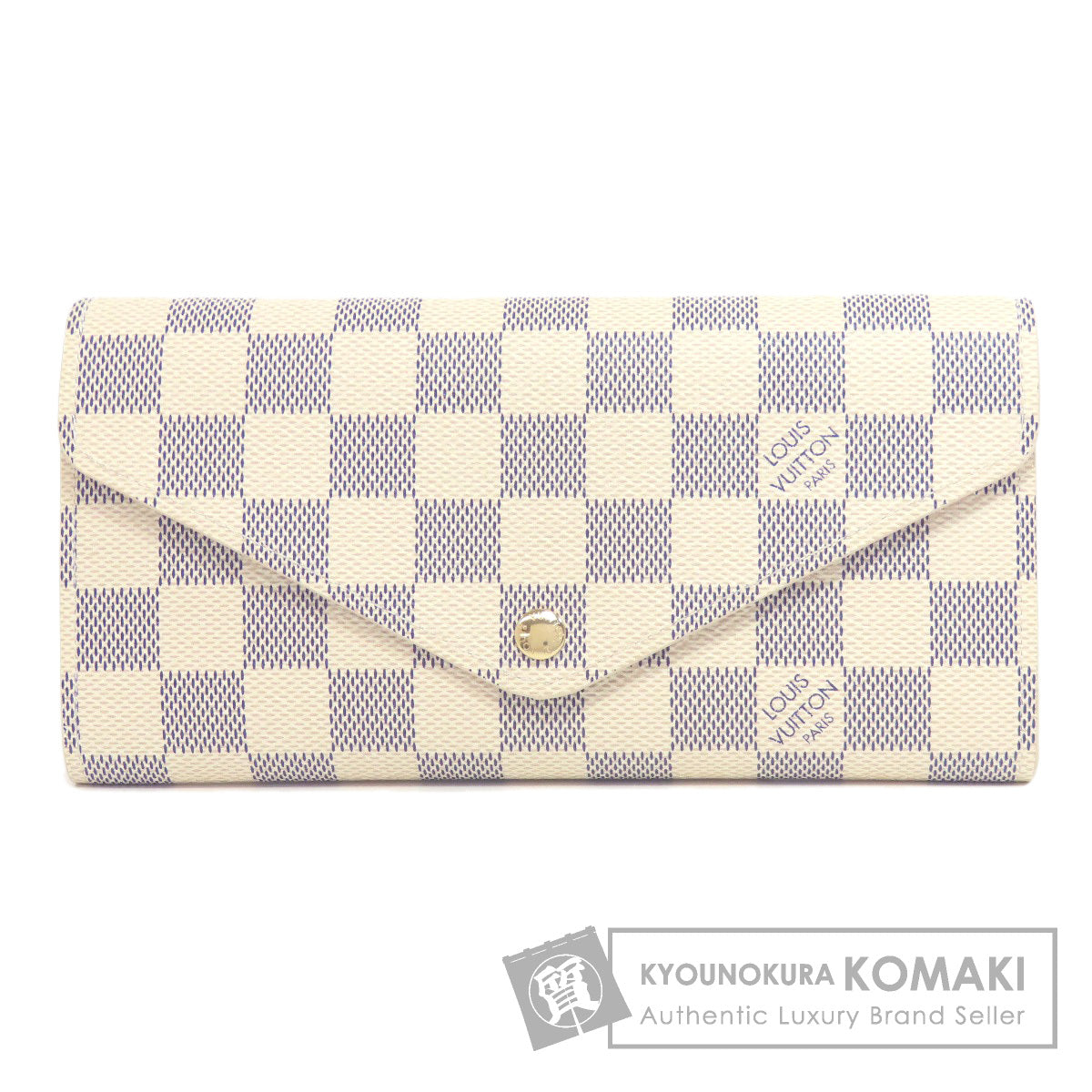 LOUIS VUITTON M63020 Portefeiulle Josephine Bifold Wallet with Coin Pocket Damier canvas Ladies [Used]