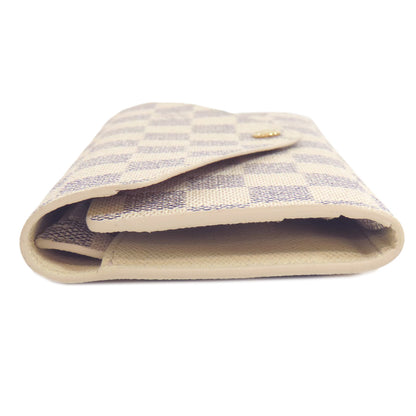 LOUIS VUITTON M63020 Portefeiulle Josephine Bifold Wallet with Coin Pocket Damier canvas Ladies [Used]