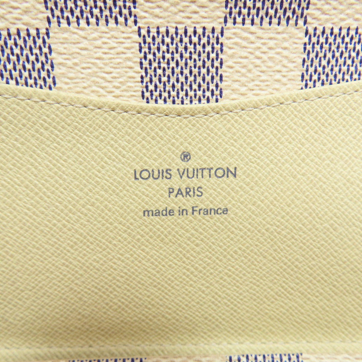 LOUIS VUITTON M63020 Portefeiulle Josephine Bifold Wallet with Coin Pocket Damier canvas Ladies [Used]