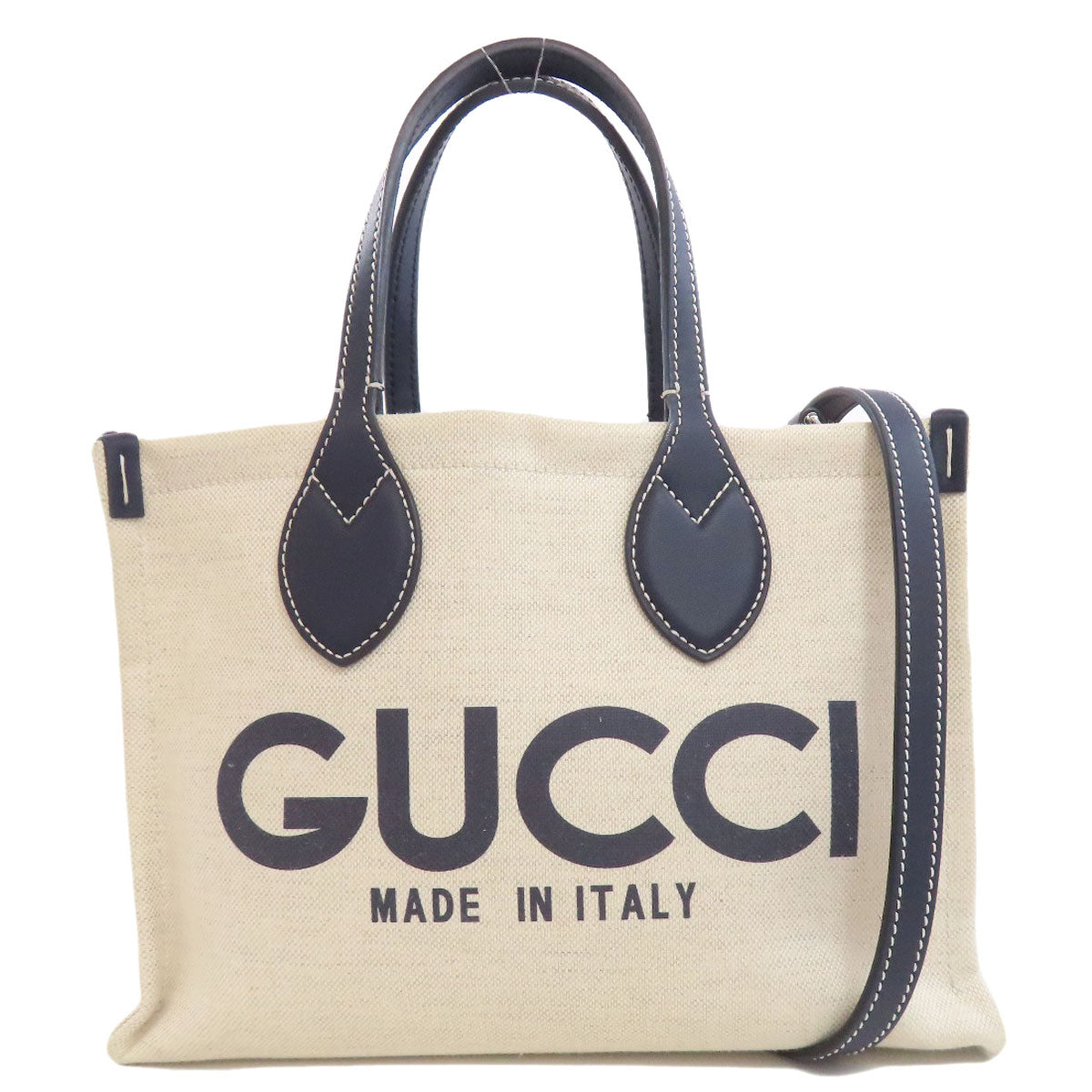 GUCCI 772144 Japan exclusive GUCCI print mini 2WAY Handbag Canvas Ladies [Used]