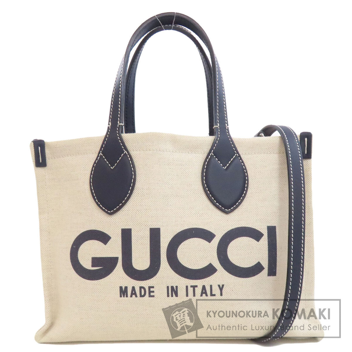 GUCCI 772144 Japan exclusive GUCCI print mini 2WAY Handbag Canvas Ladies [Used]