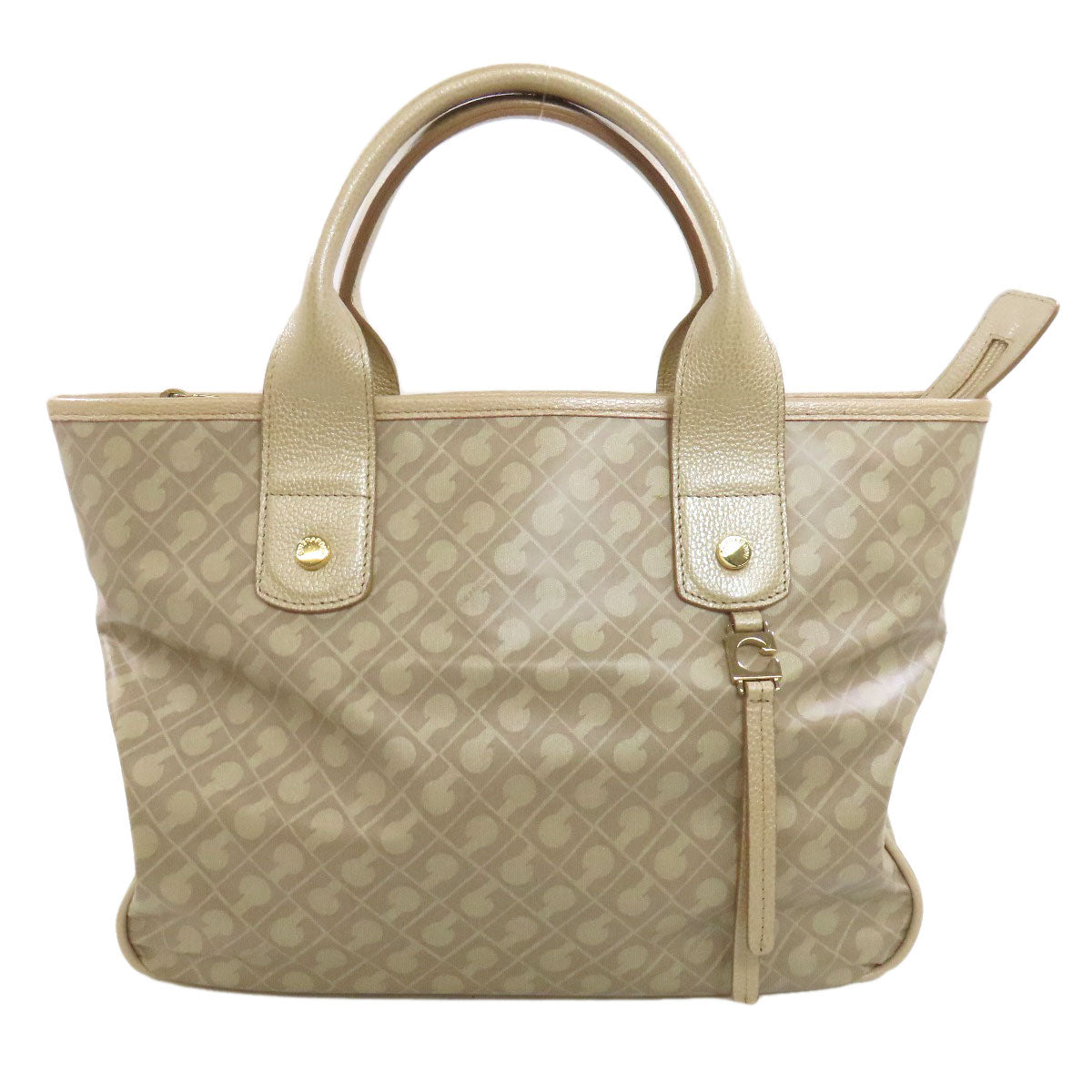 GHERARDINI   Tote Bag Logo motif softy Polyester Polyurethane coatingLadies