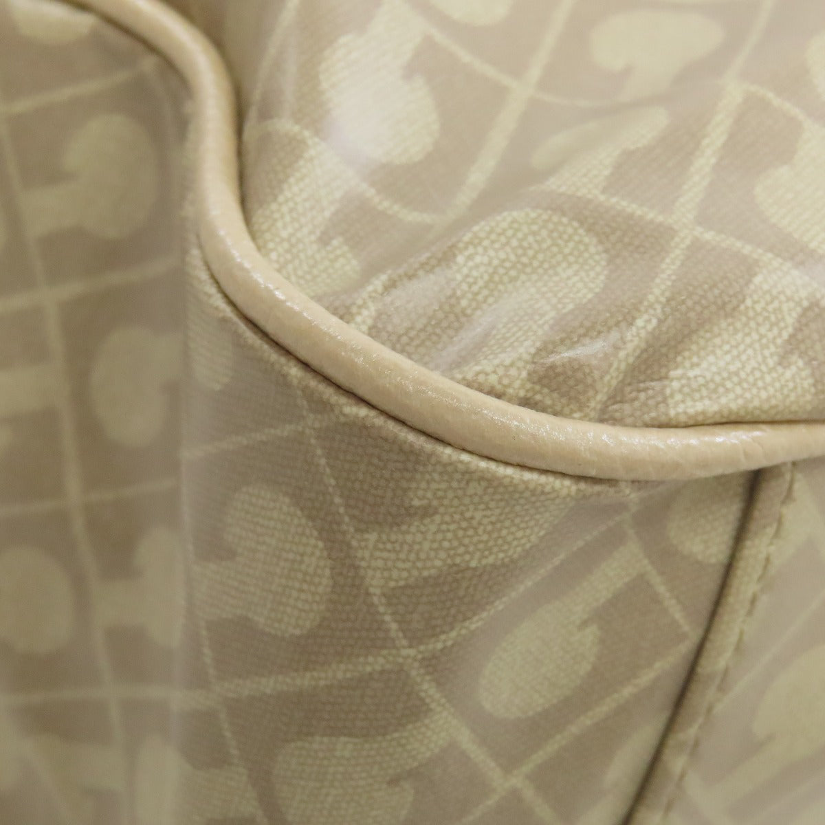 GHERARDINI   Tote Bag Logo motif softy Polyester Polyurethane coatingLadies