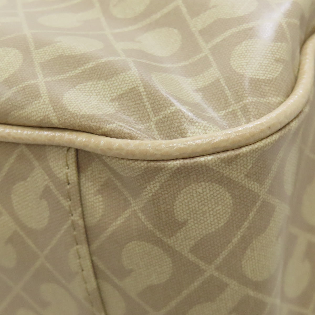 GHERARDINI   Tote Bag Logo motif softy Polyester Polyurethane coatingLadies