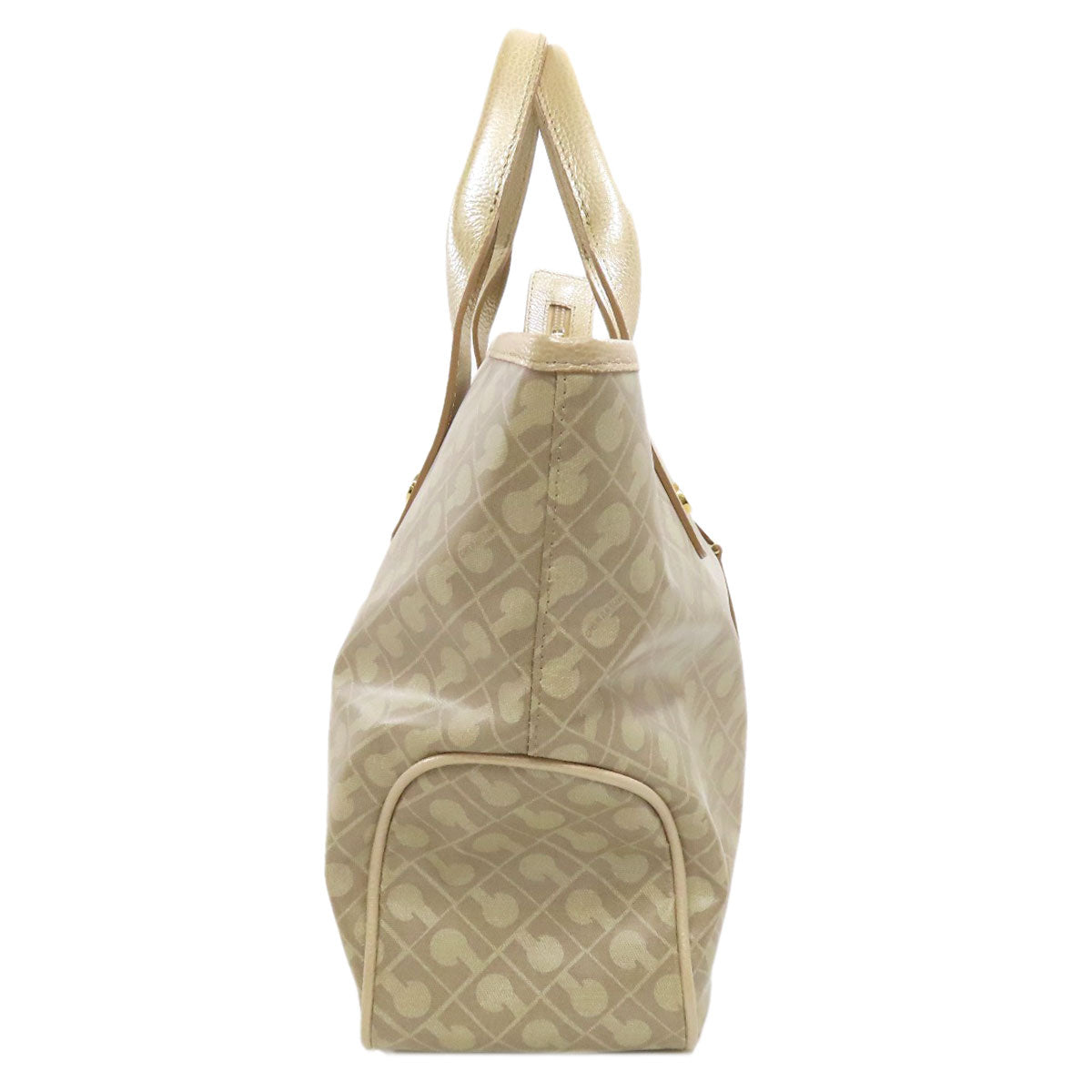 GHERARDINI   Tote Bag Logo motif softy Polyester Polyurethane coatingLadies