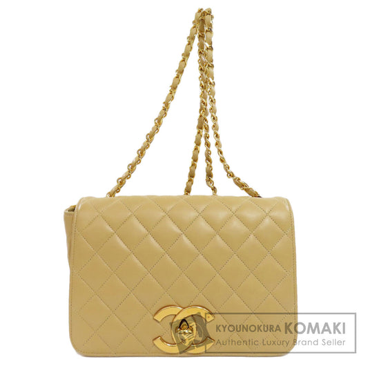 CHANEL   Shoulder Bag ChainShoulder Matelasse GoldHardware Lambskin Ladies