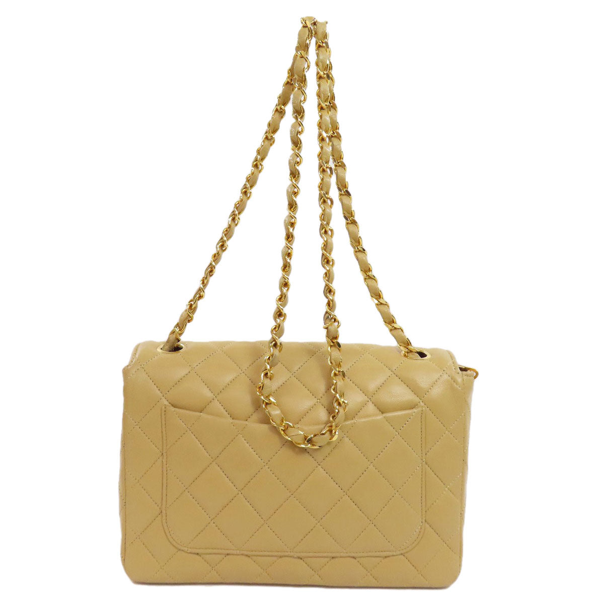 CHANEL ChainShoulder Matelasse GoldHardware Shoulder Bag Lambskin Ladies [Used]