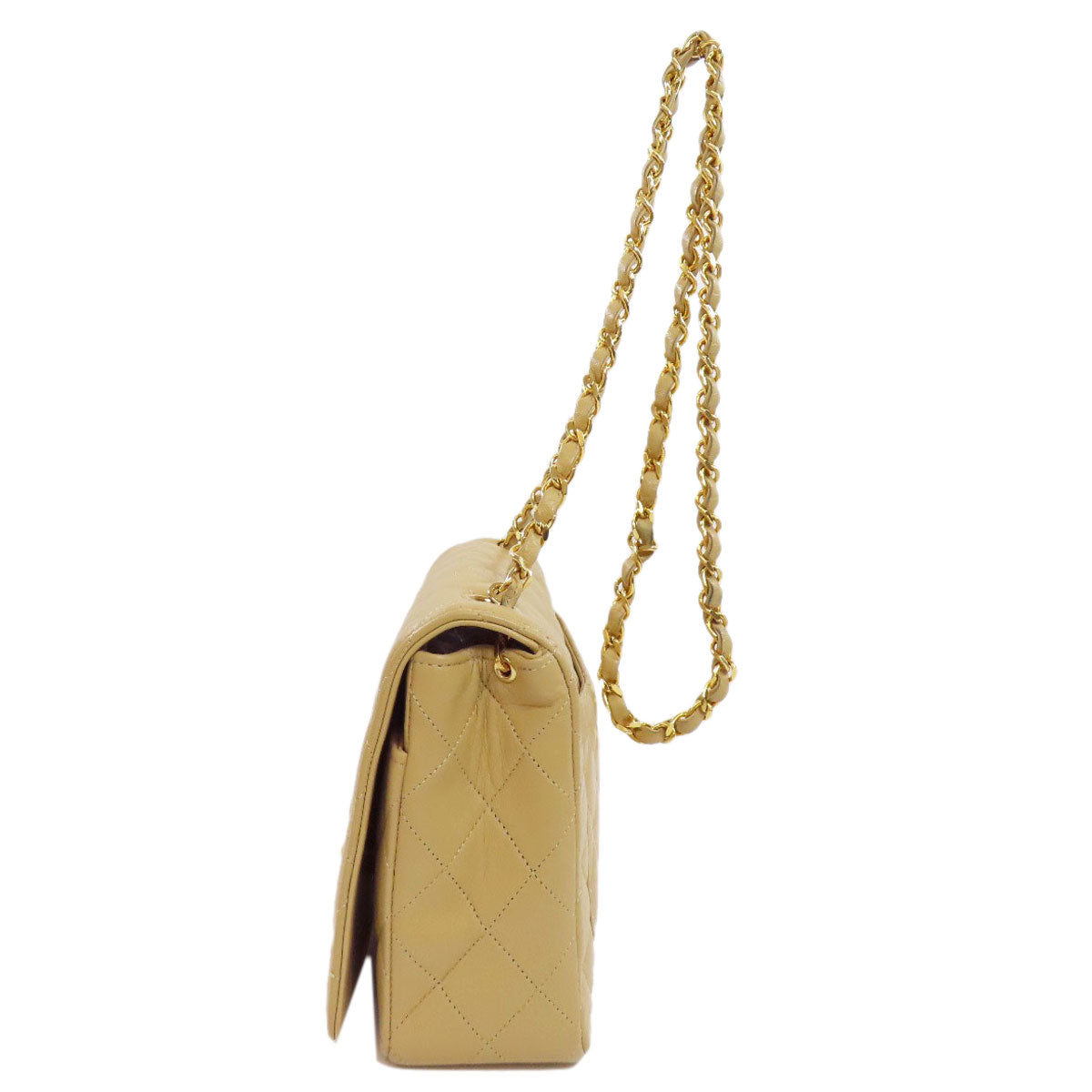 CHANEL ChainShoulder Matelasse GoldHardware Shoulder Bag Lambskin Ladies [Used]