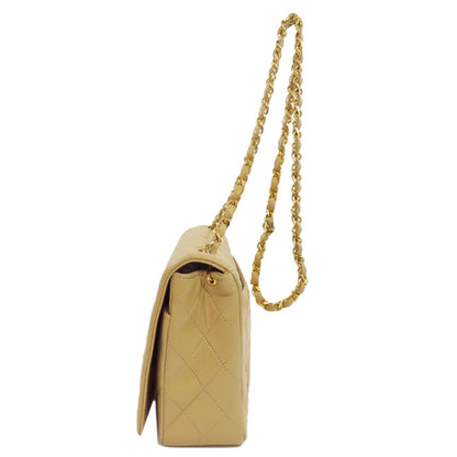 CHANEL ChainShoulder Matelasse GoldHardware Shoulder Bag Lambskin Ladies [Used]