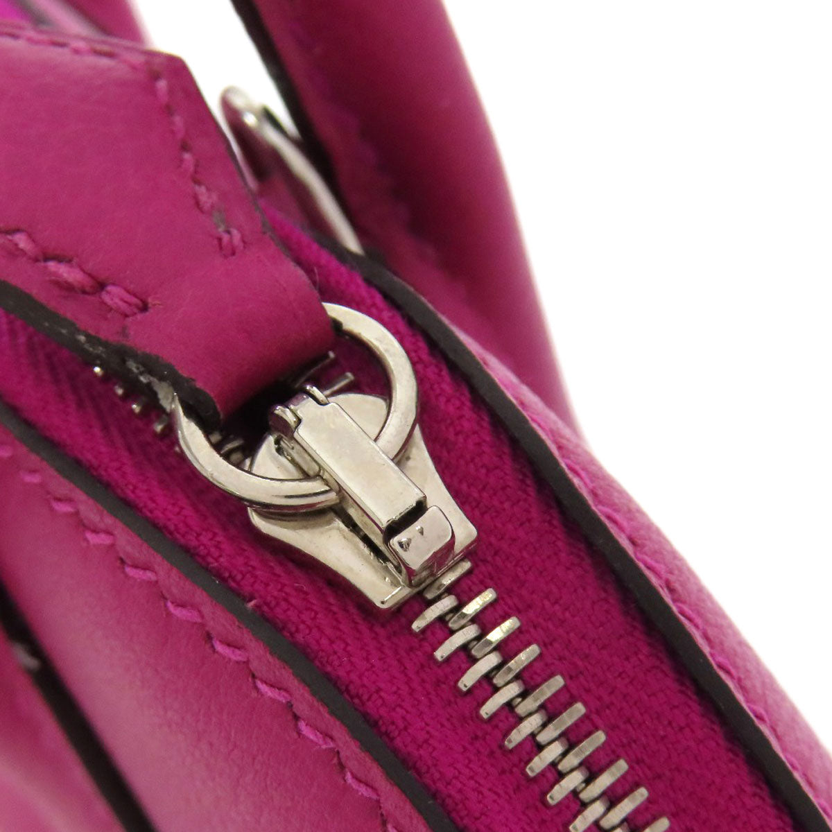 HERMES Bolide1923 Mini SilverHardware Handbag Calf Ladies [Used]