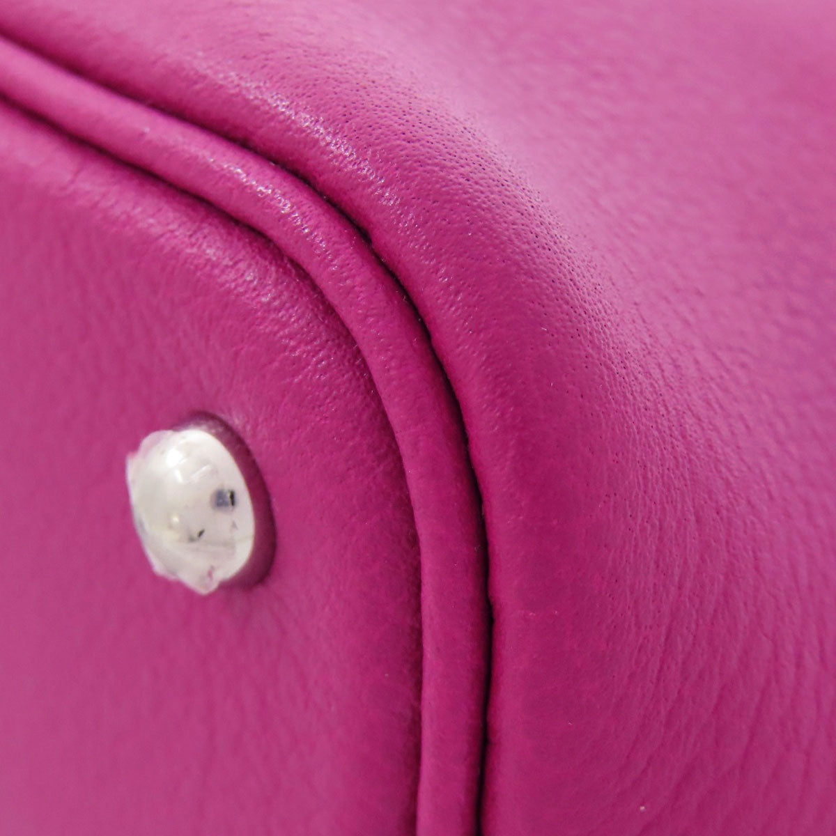 HERMES Bolide1923 Mini SilverHardware Handbag Calf Ladies [Used]