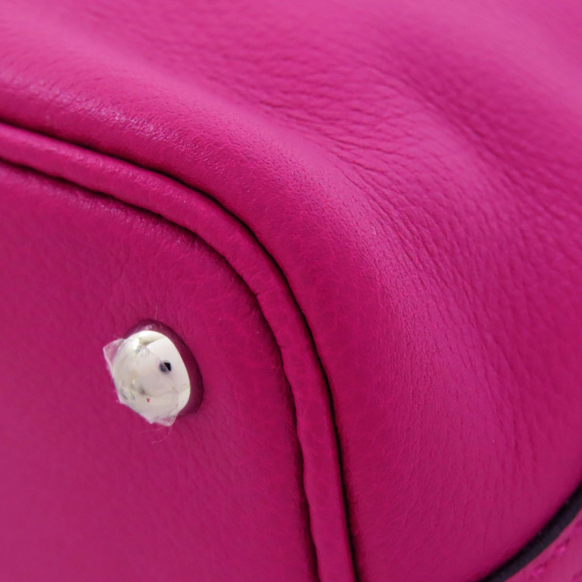 HERMES Bolide1923 Mini SilverHardware Handbag Calf Ladies [Used]