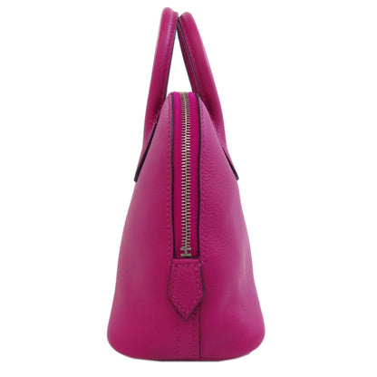 HERMES Bolide1923 Mini SilverHardware Handbag Calf Ladies [Used]