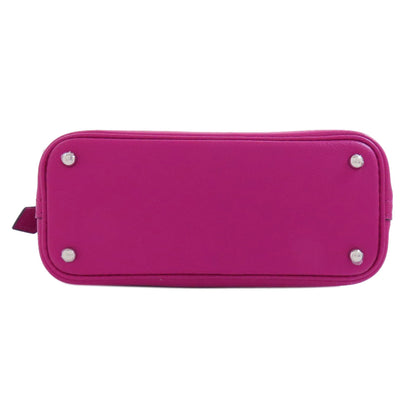 HERMES Bolide1923 Mini SilverHardware Handbag Calf Ladies [Used]