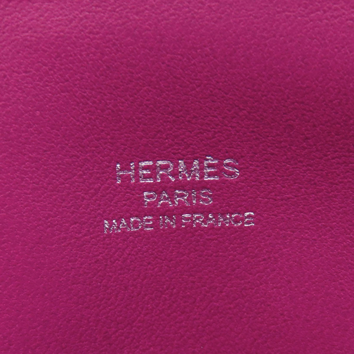 HERMES Bolide1923 Mini SilverHardware Handbag Calf Ladies [Used]