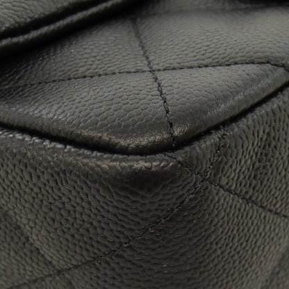 CHANEL ChainShoulder COCO Mark GoldHardware Shoulder Bag Grained Calfskin Skin Ladies [Used]