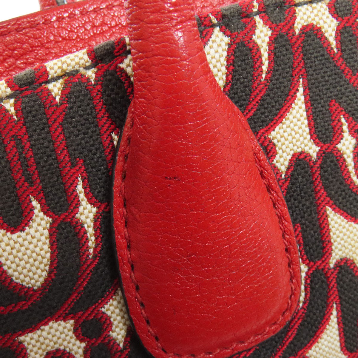MIUMIU   Handbag Logo pattern 2WAY Canvas Ladies