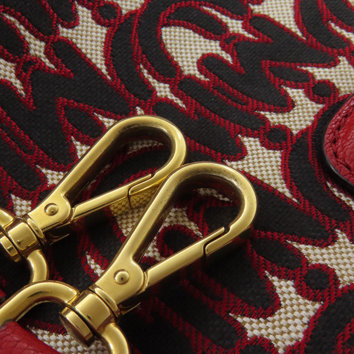 MIUMIU   Handbag Logo pattern 2WAY Canvas Ladies
