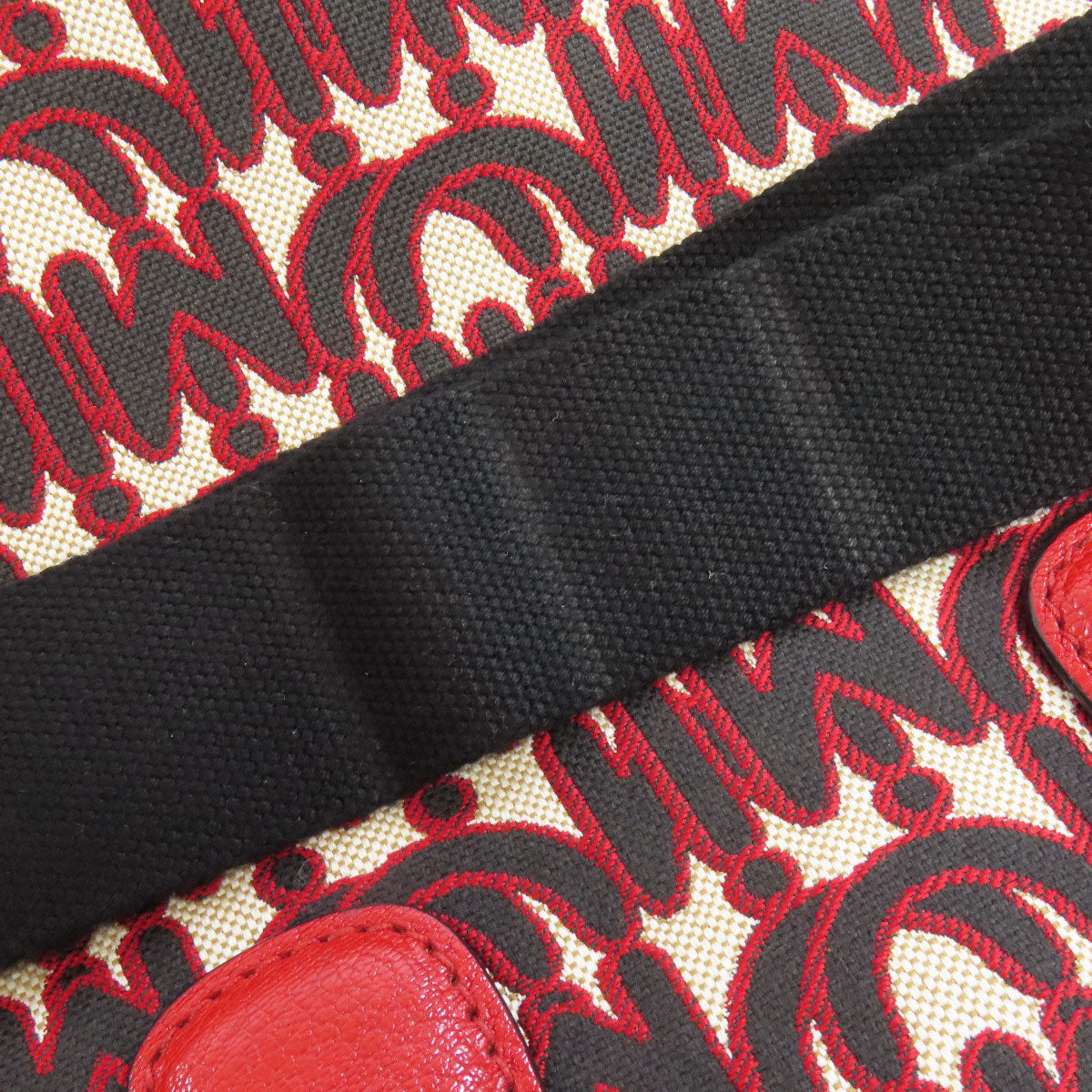 MIUMIU   Handbag Logo pattern 2WAY Canvas Ladies