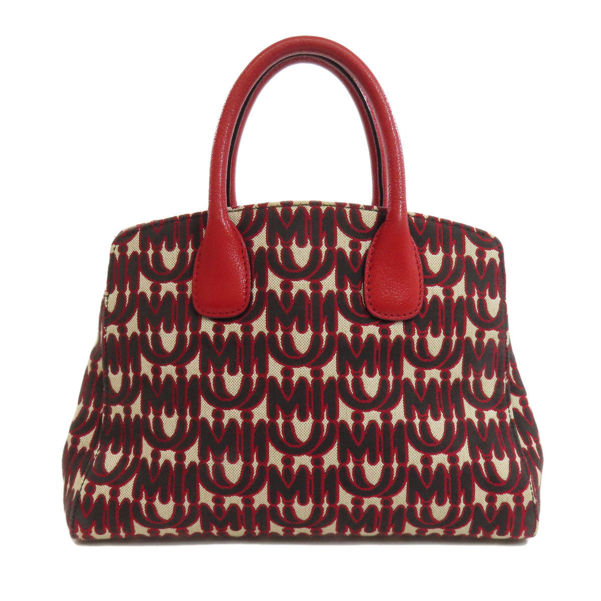 MIUMIU   Handbag Logo pattern 2WAY Canvas Ladies