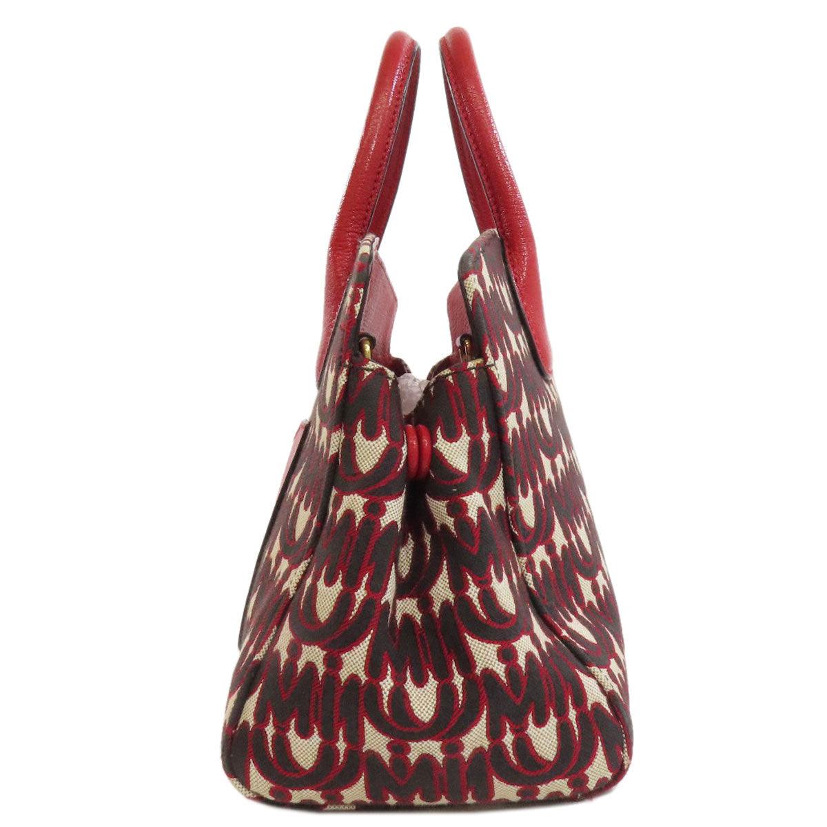 MIUMIU   Handbag Logo pattern 2WAY Canvas Ladies