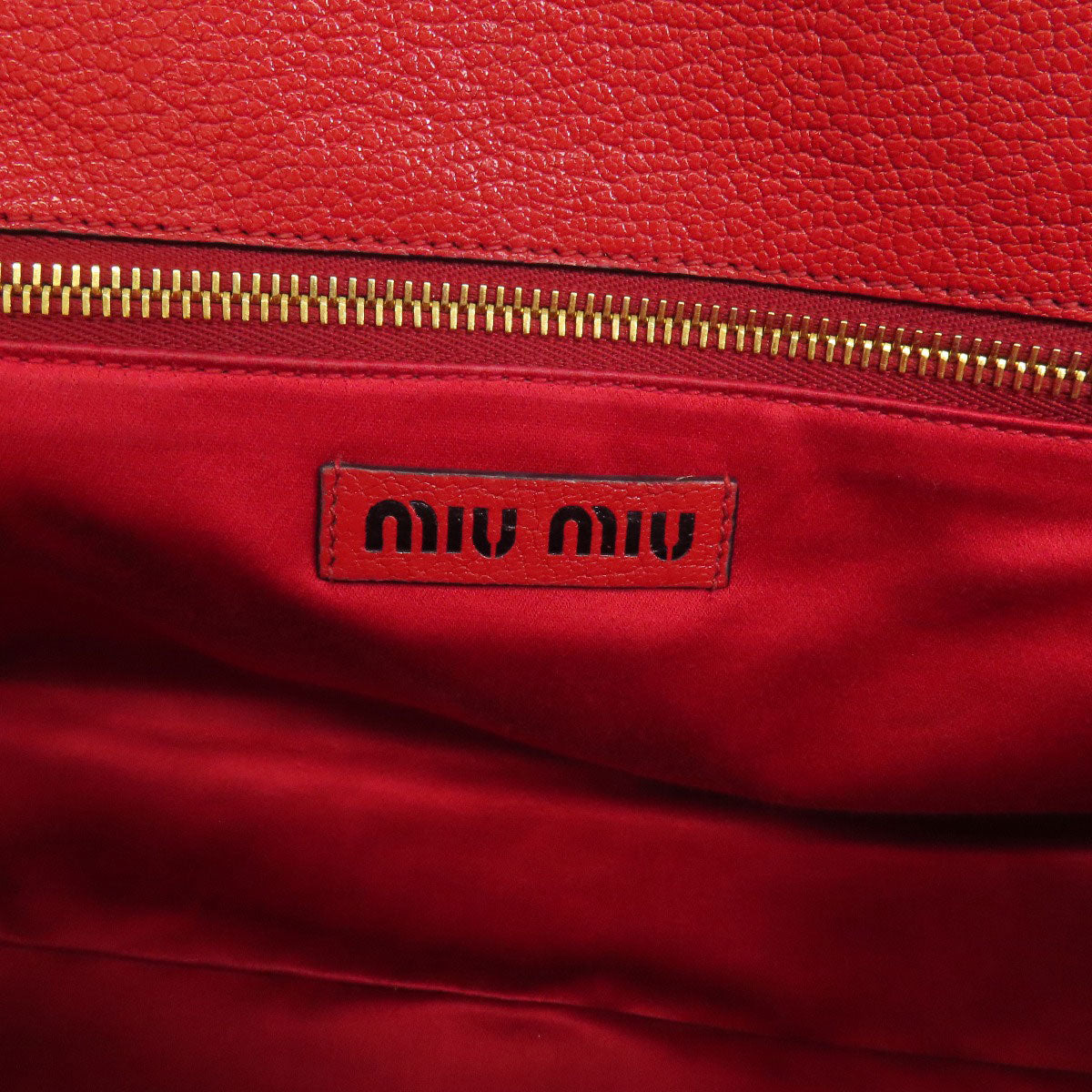 MIUMIU   Handbag Logo pattern 2WAY Canvas Ladies