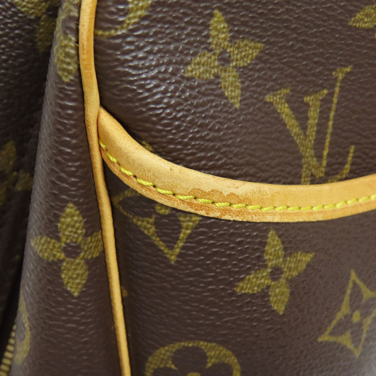 LOUIS VUITTON M47270 Deauville Handbag Monogram canvas Ladies [Used]