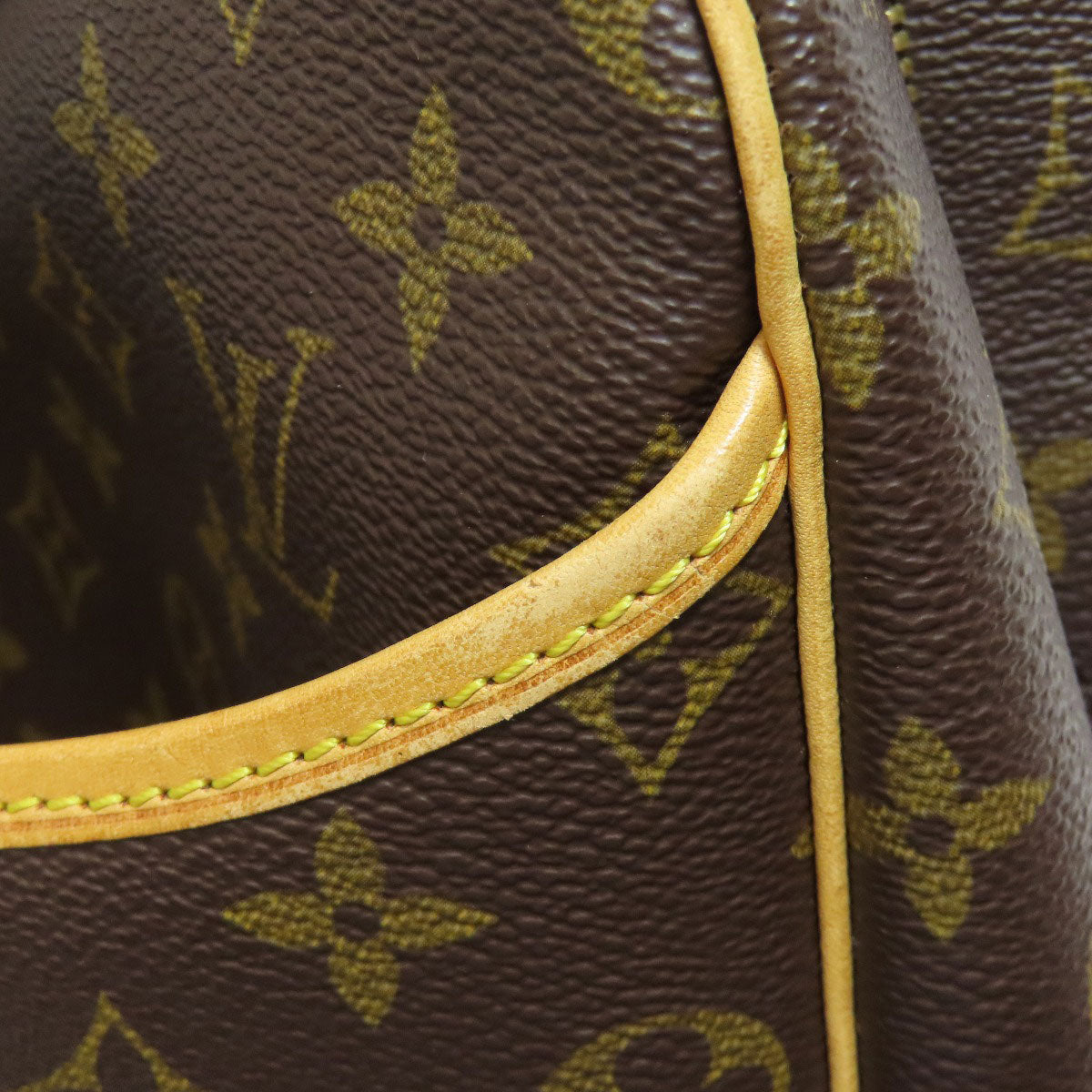 LOUIS VUITTON M47270 Deauville Handbag Monogram canvas Ladies [Used]