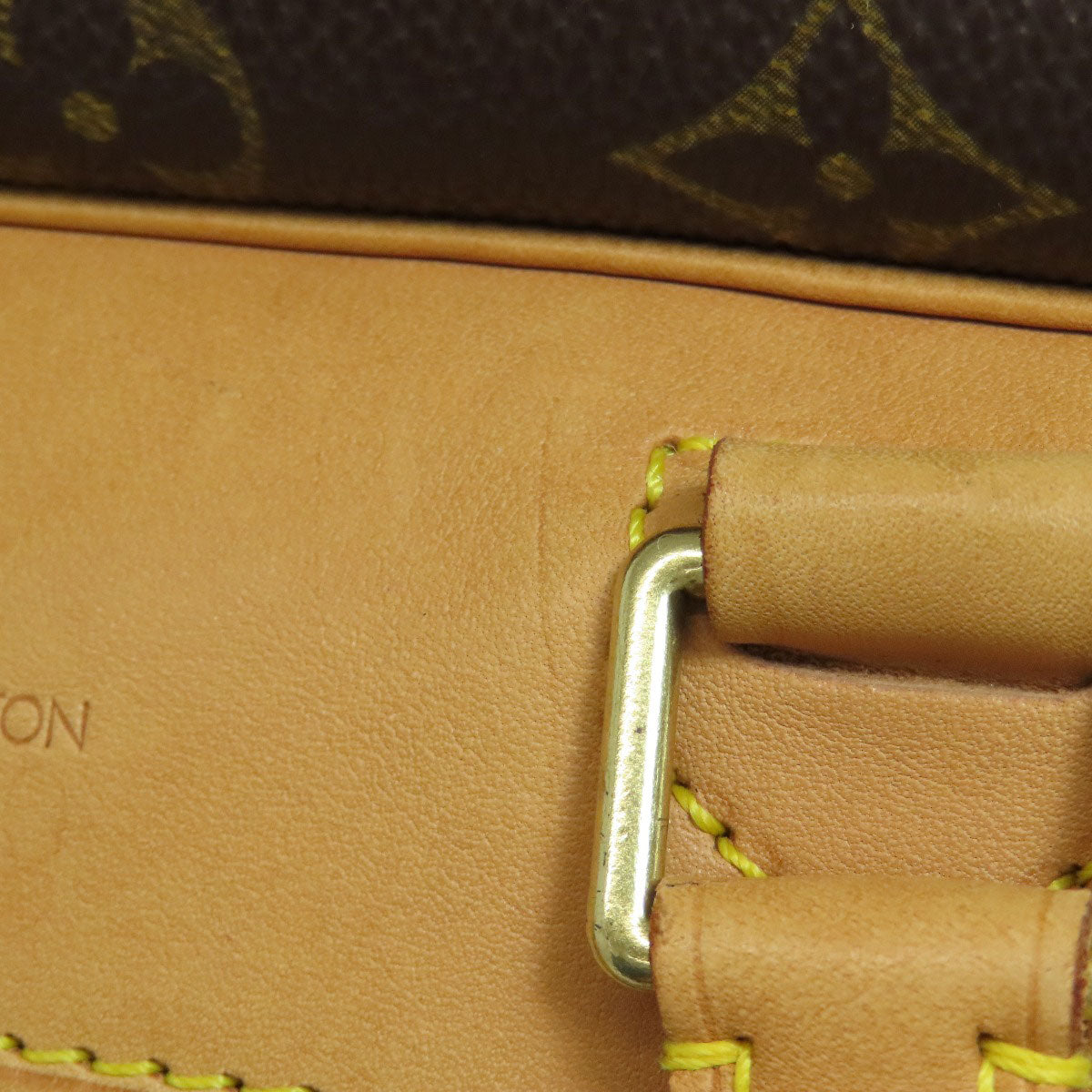 LOUIS VUITTON M47270 Deauville Handbag Monogram canvas Ladies [Used]