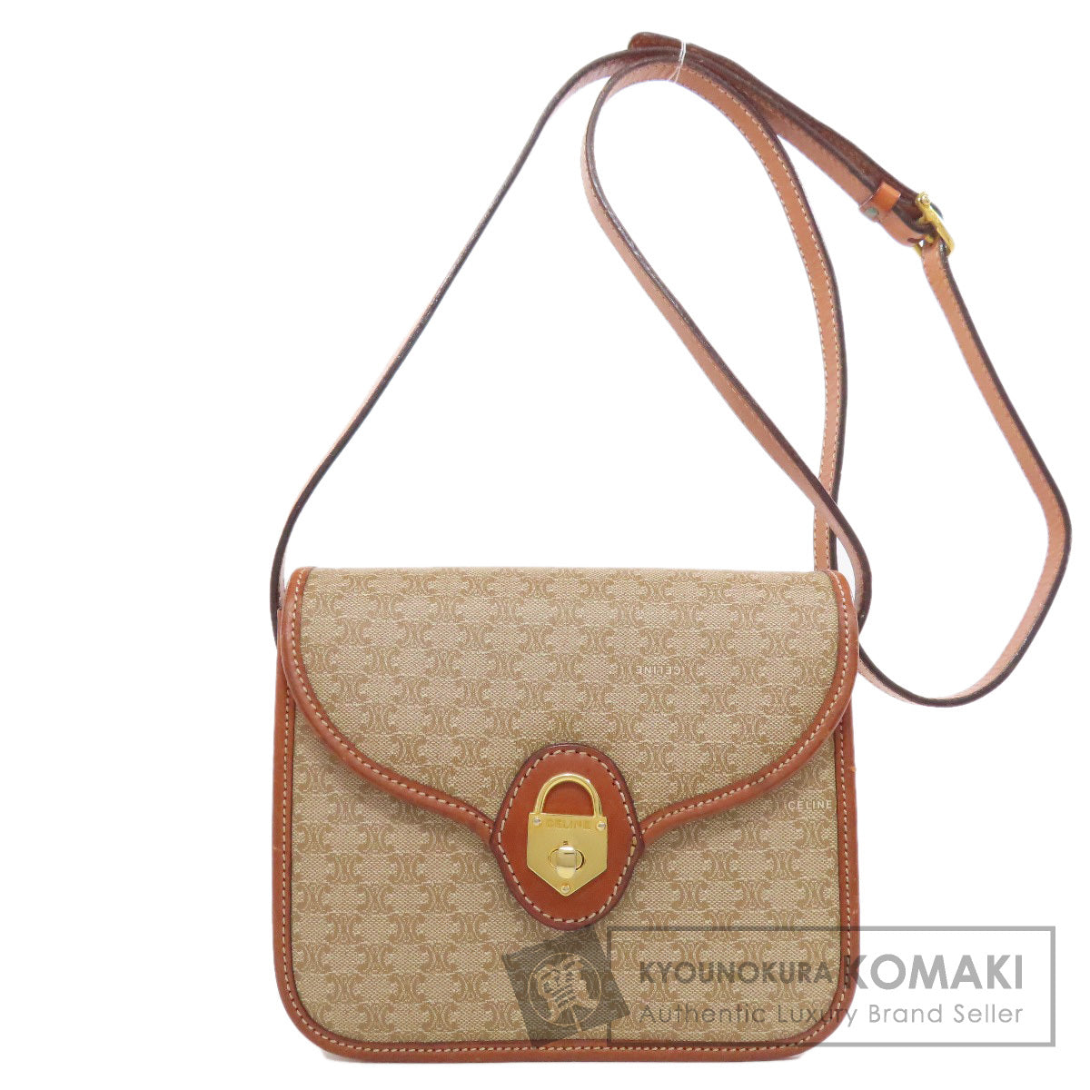 CELINE   Shoulder Bag Macadam PVC Ladies