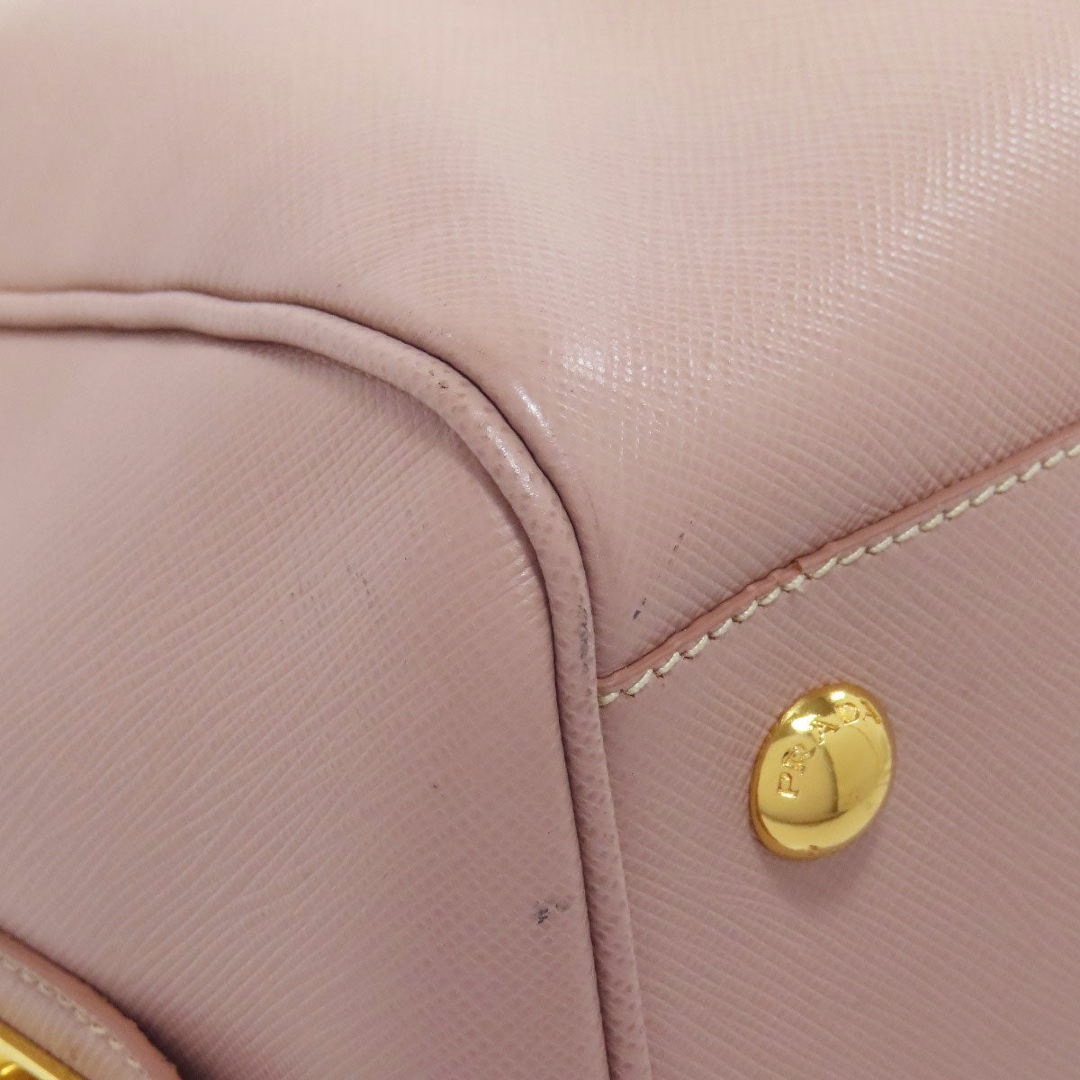 PRADA  BL0823 Tote Bag Logo Hardware 2WAY Safiano Ladies