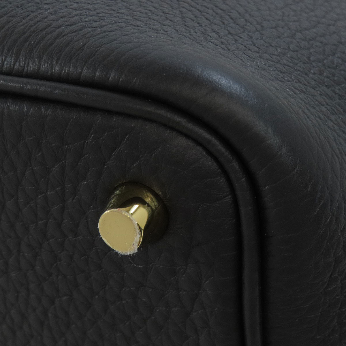 HERMES Picotin Lock PM GoldHardware Handbag Taurillon Clemence Ladies [Used]