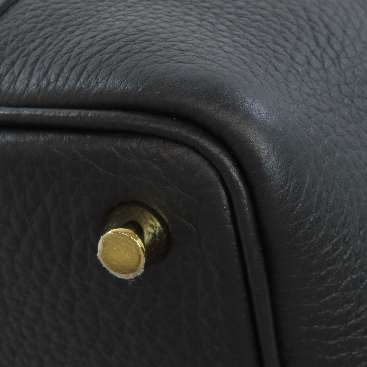 HERMES Picotin Lock PM GoldHardware Handbag Taurillon Clemence Ladies [Used]