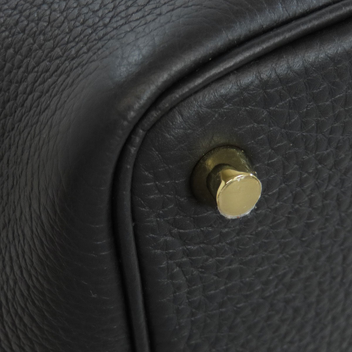 HERMES Picotin Lock PM GoldHardware Handbag Taurillon Clemence Ladies [Used]