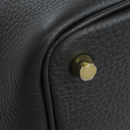 HERMES Picotin Lock PM GoldHardware Handbag Taurillon Clemence Ladies [Used]
