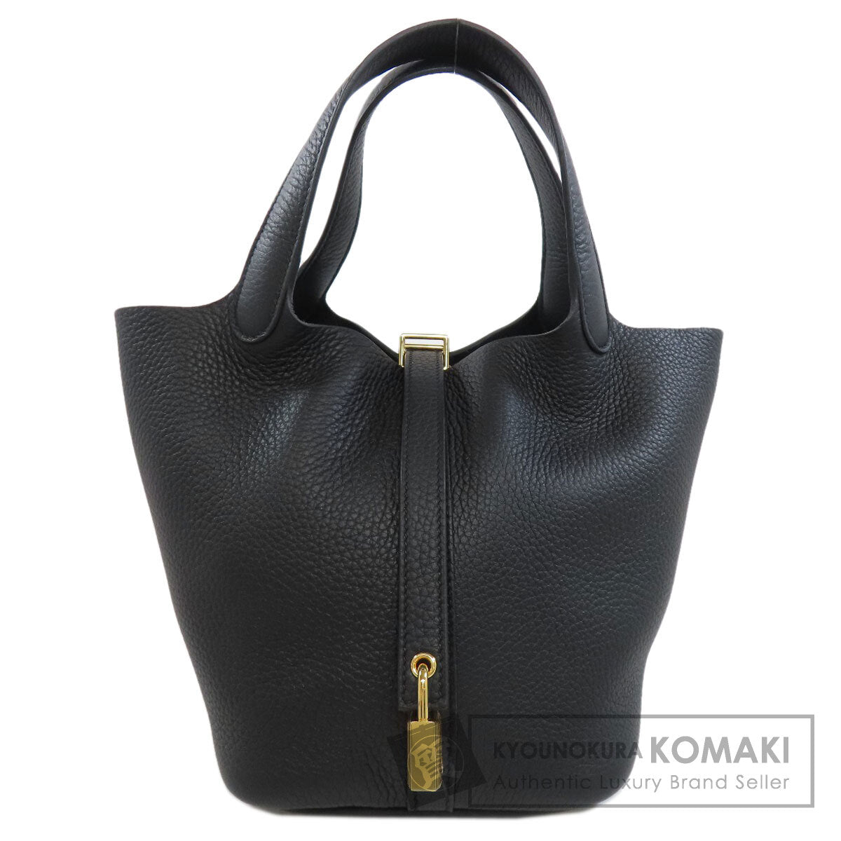 HERMES Picotin Lock PM GoldHardware Handbag Taurillon Clemence Ladies [Used]