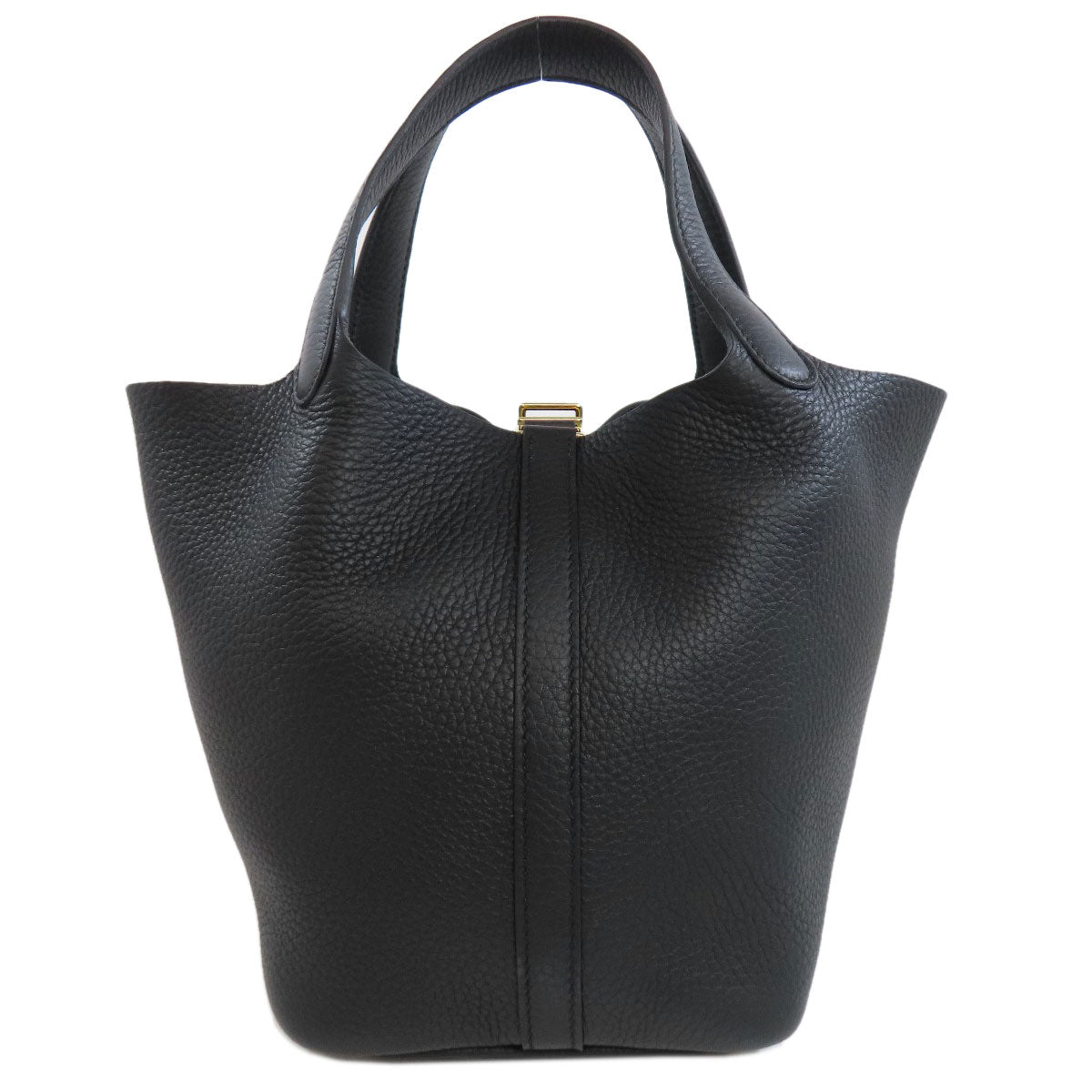 HERMES Picotin Lock PM GoldHardware Handbag Taurillon Clemence Ladies [Used]